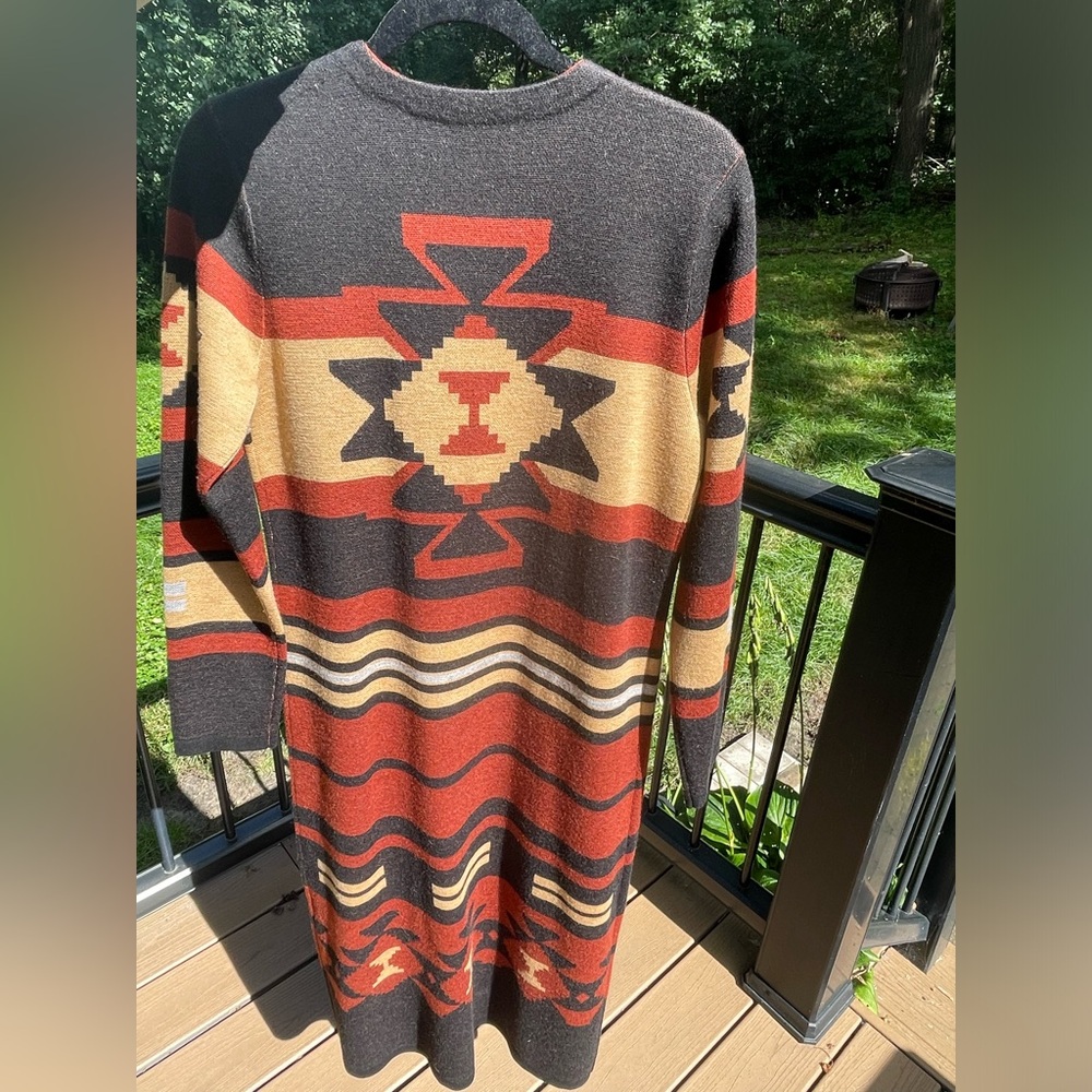 Pendleton Pinyon Merino Wool Duster - S - Picture 2 of 9